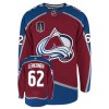 Män Ishockey Colorado Avalanche tröja Arturri Lehkonen 62 Adidas Stanley Cup 2022 Authentic